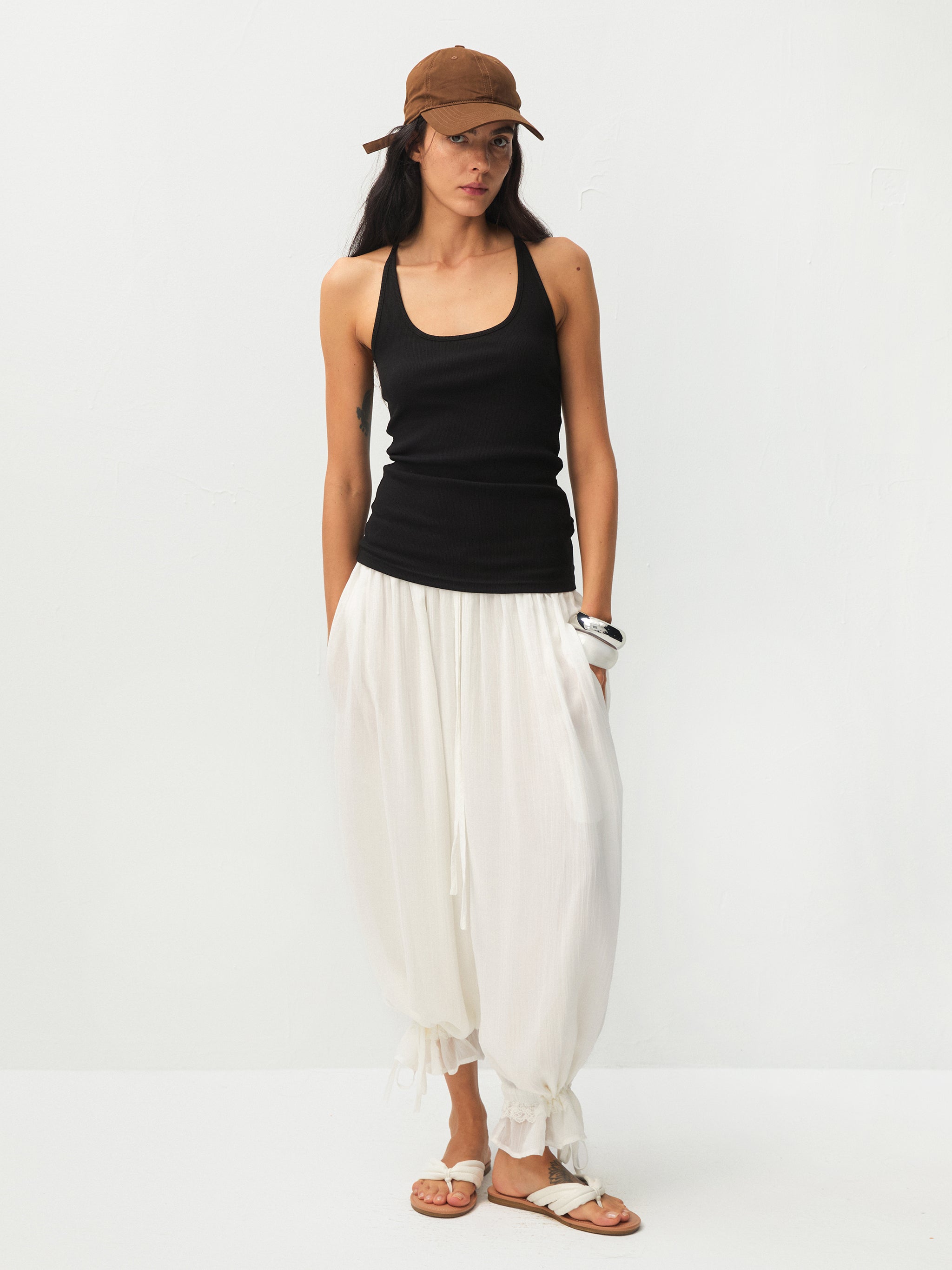 C by CUBIC Slim-Fit Sleeveless Knit Tank Top-27