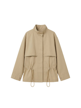 CUBIC Drawstring Cotton Field Jacket