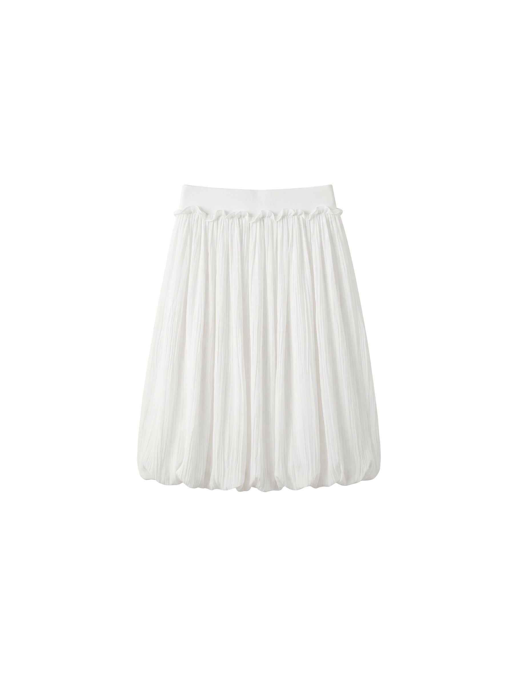 CUBIC Acetic Bud Midi Skirt-15
