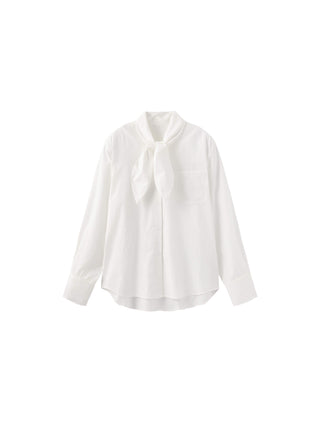 Vintage Tie Loose Striped Shirt