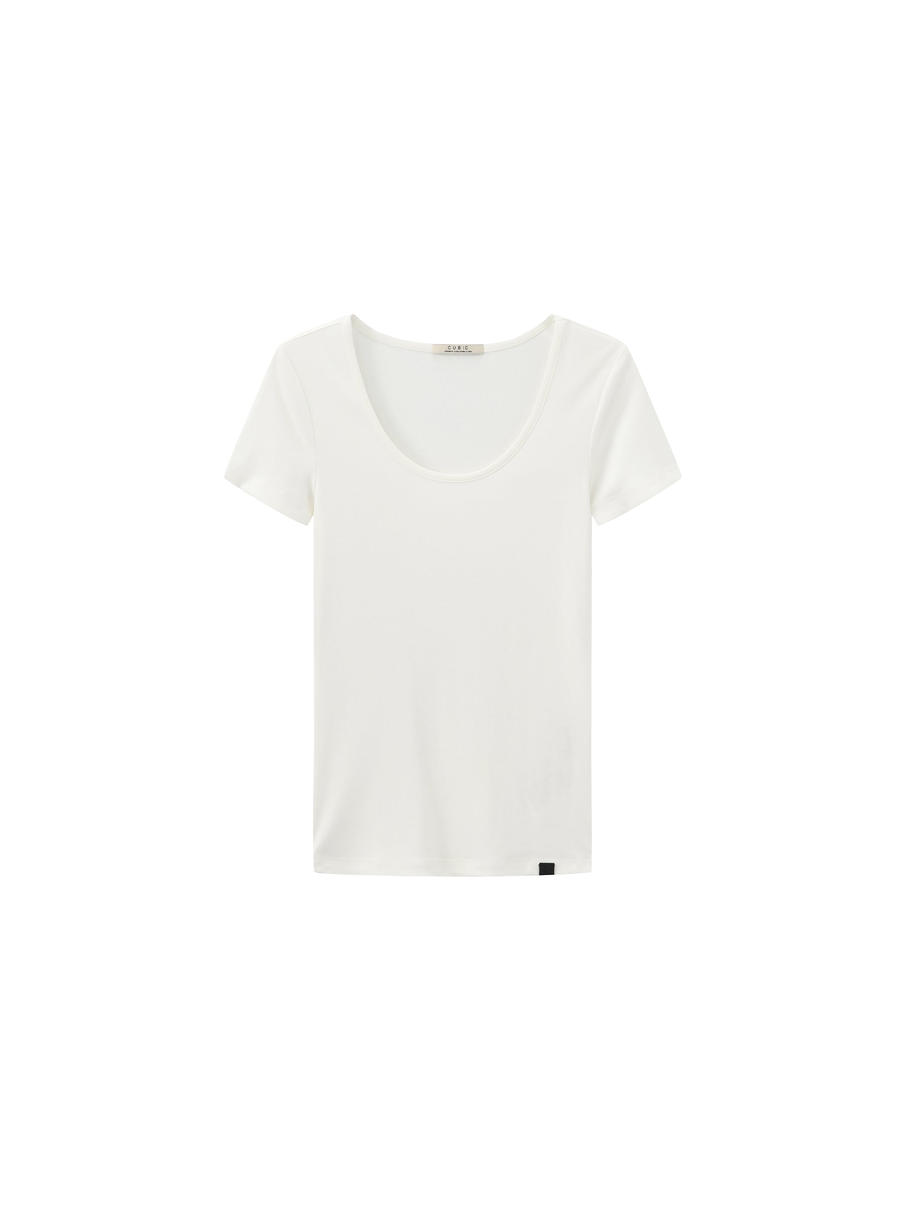 CUBIC Modal Long Slim Fit Crew Neck T-Shirt-15