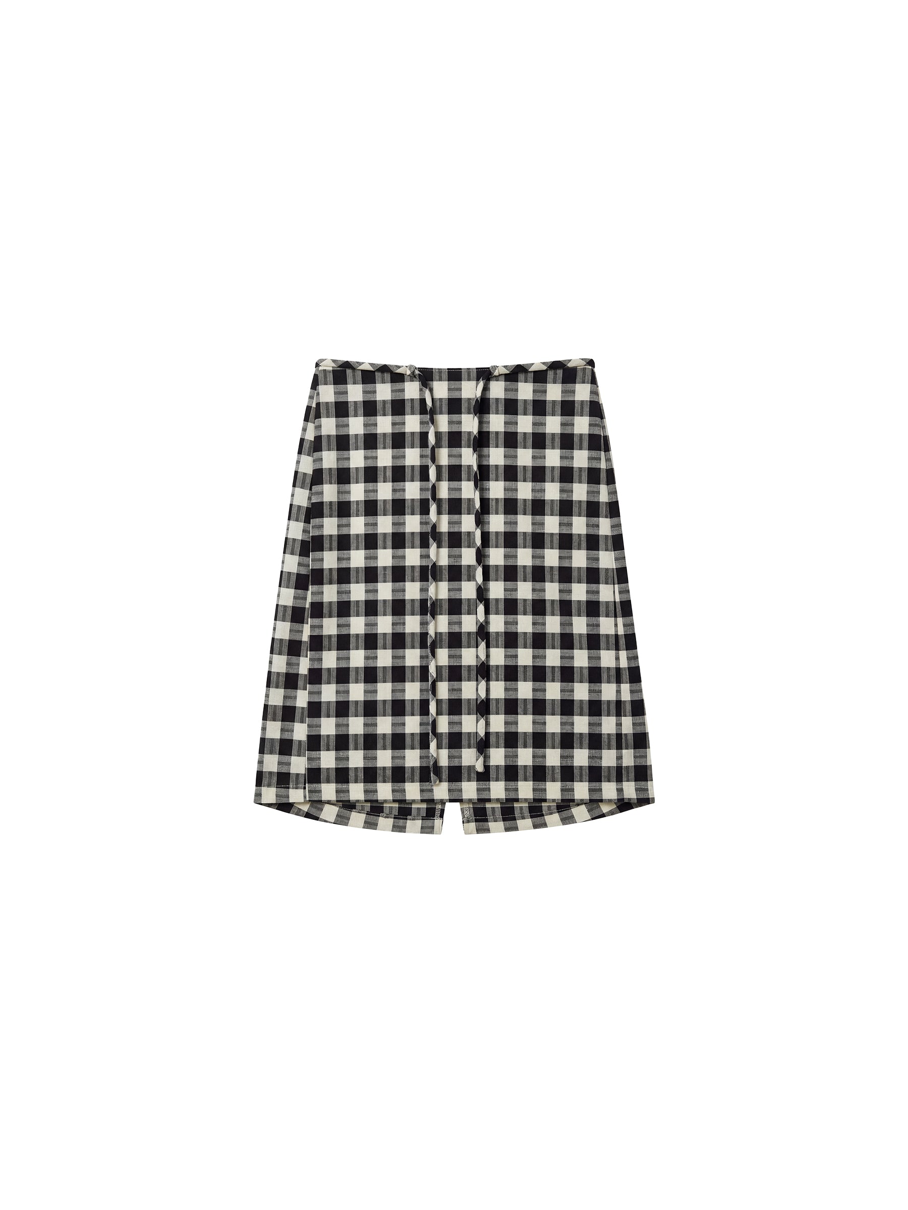 CUBIC Straight H‑line Two‑way Skirt-15