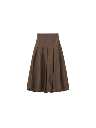 CUBIC Lyocell Pleated Tulip Skirt