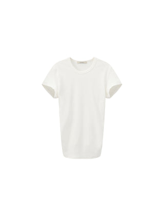 CUBIC Slim Cropped Crew Neck Top