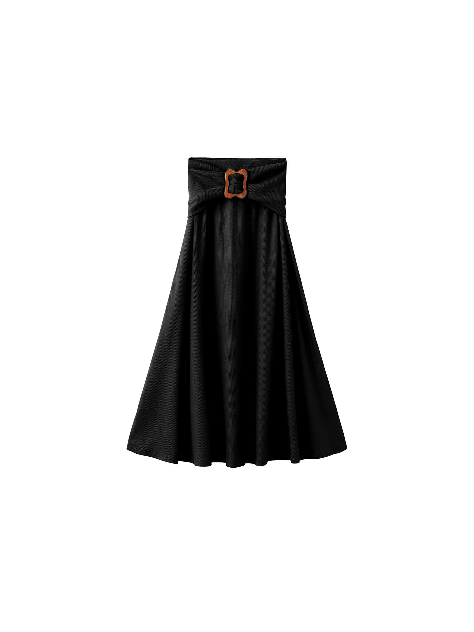 Convertible Strapless A-Line Dress & Skirt-17