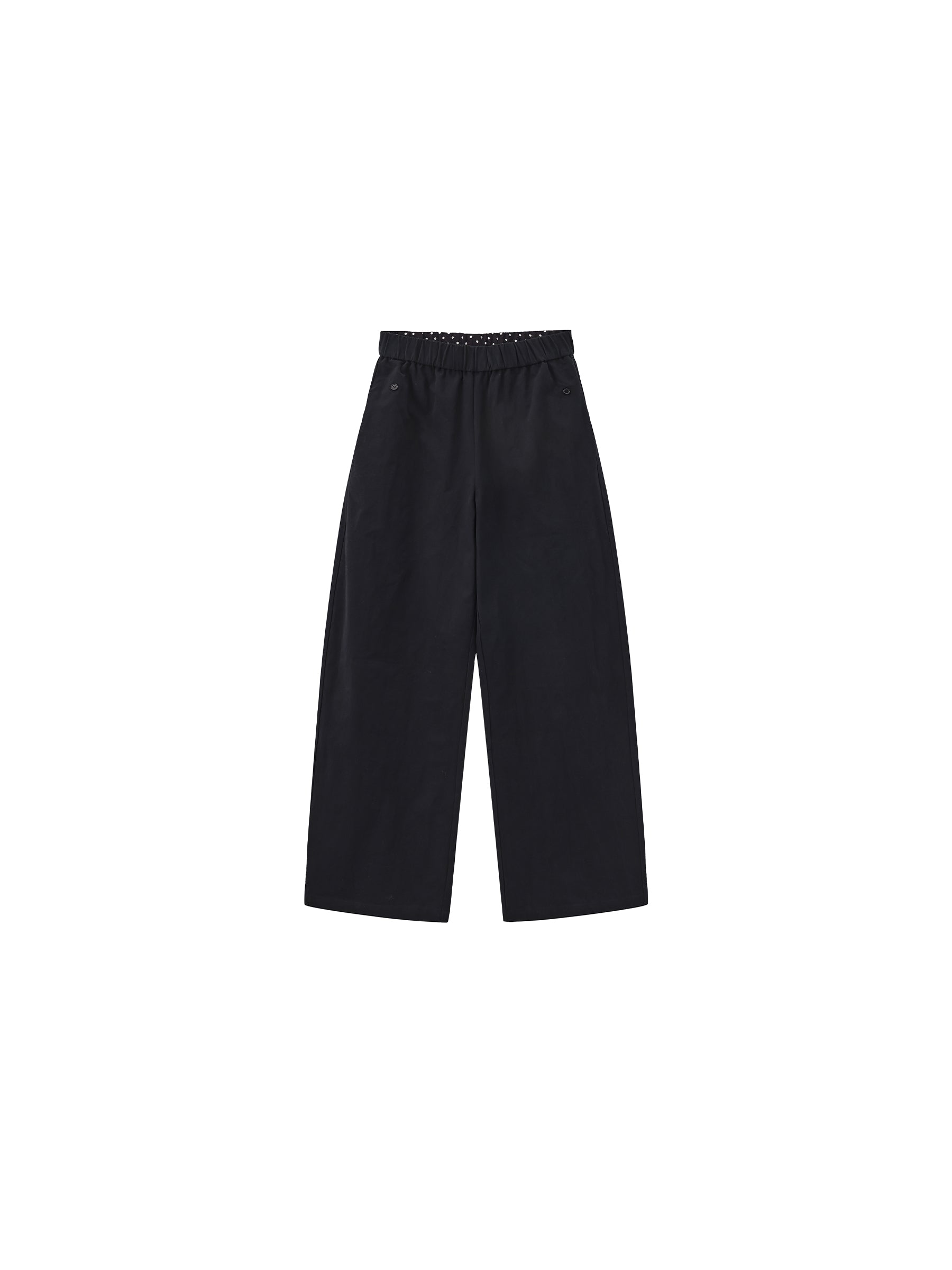 CUBIC Ruffled Waistband Two-Way Casual Pants-15