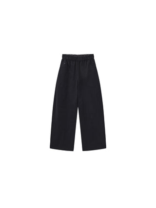 CUBIC Ruffled Waistband Two-Way Casual Pants