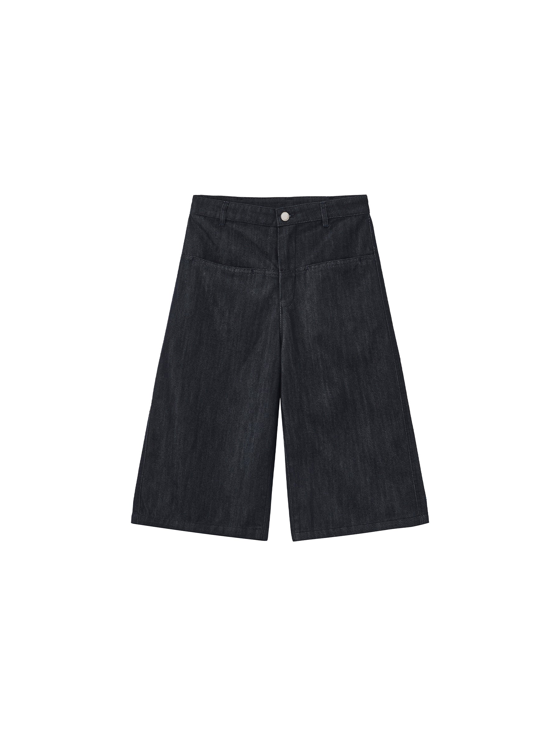 CUBIC Classic Straight Leg Casual Mid-Length Pants-15