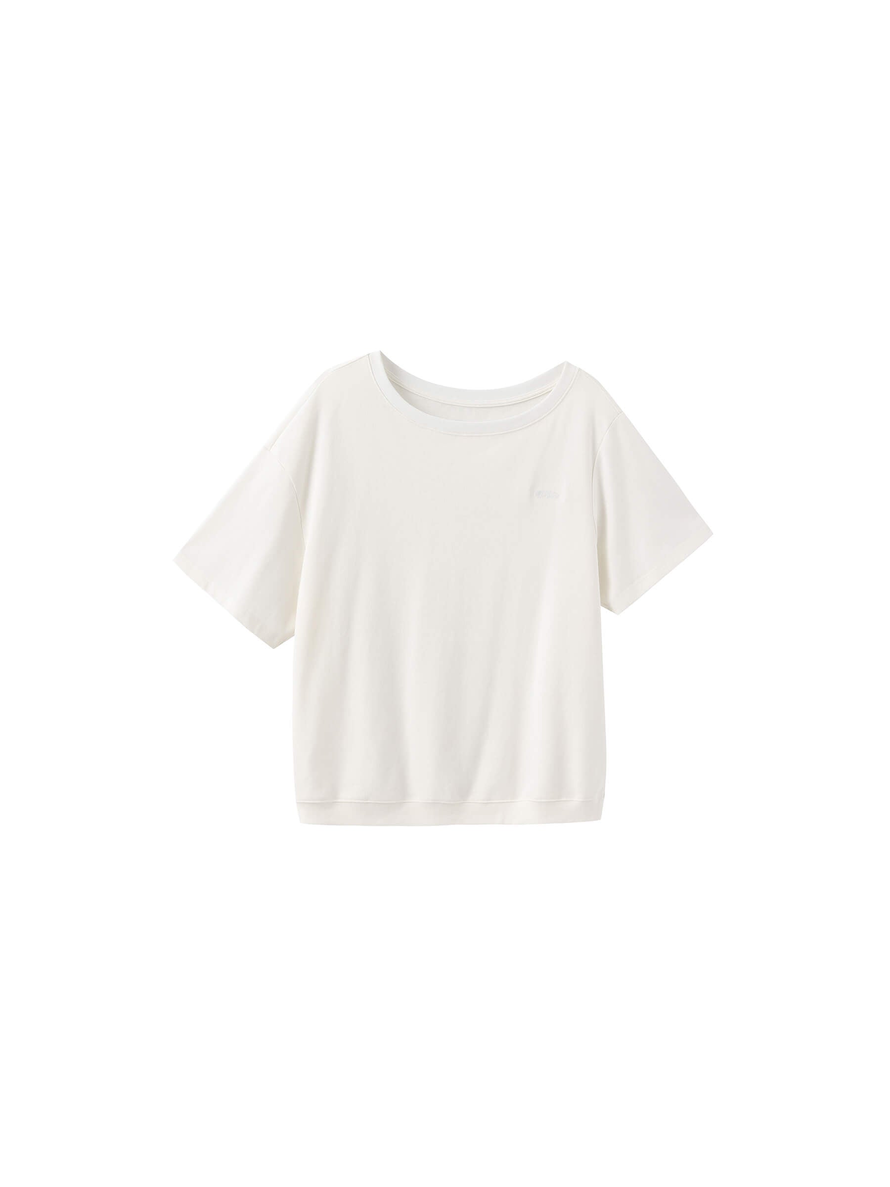 C by CUBIC Embroidered Off-Shoulder T-Shirt-17