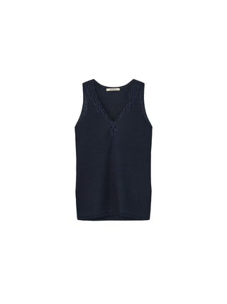 CUBIC Paperfeel V-Neck Tank Top