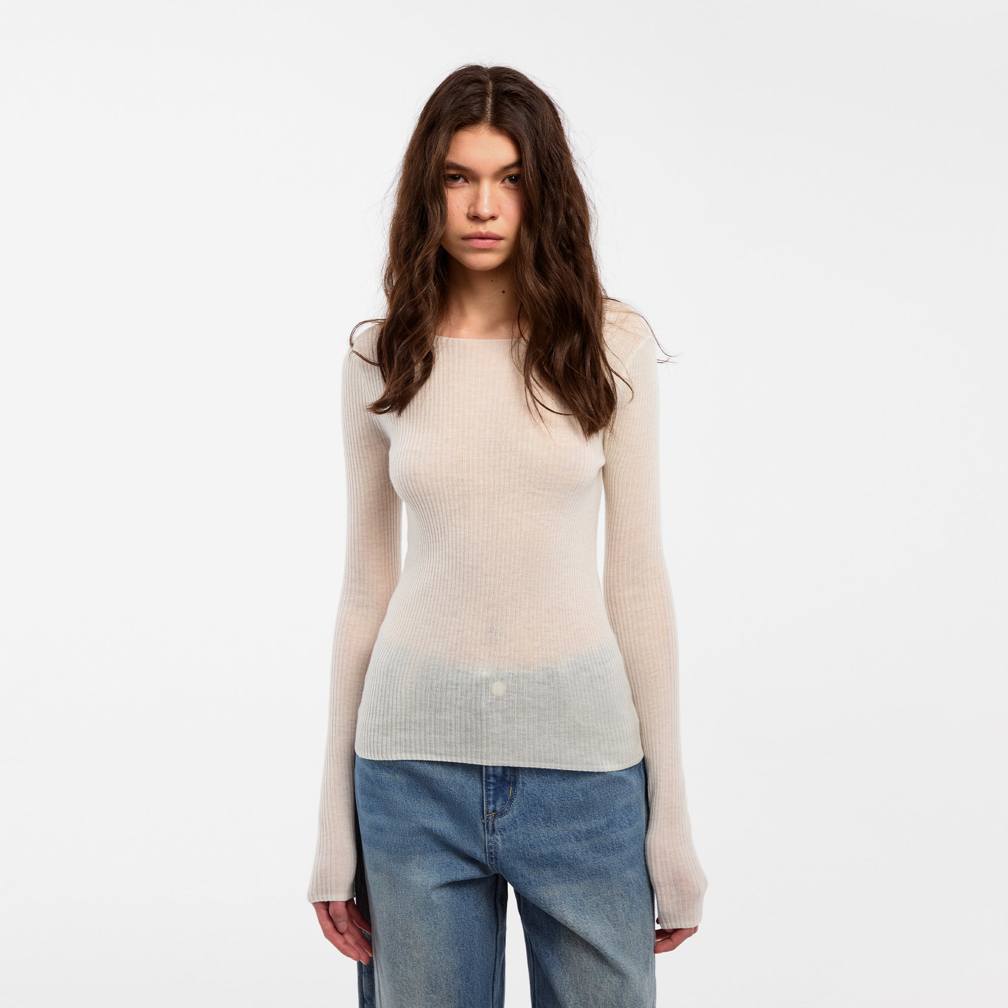 CUBIC Wool Knit Top-15