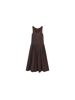 CUBIC Lyocell Solid Color Long Dress