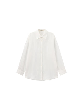 CUBIC Ramie Lightweight Long-Sleeved Shirt