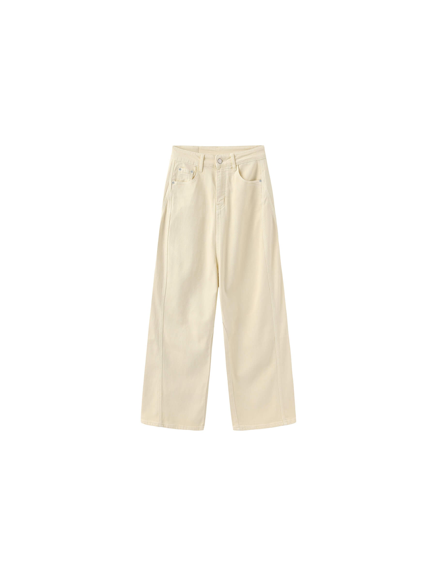 High-Waisted Wide-Leg Straight Jeans-17