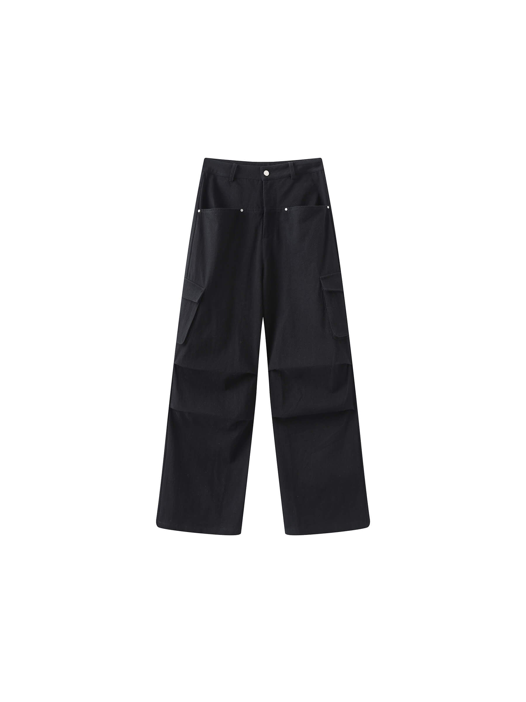 Pure Cotton Twill Cargo Trousers-16
