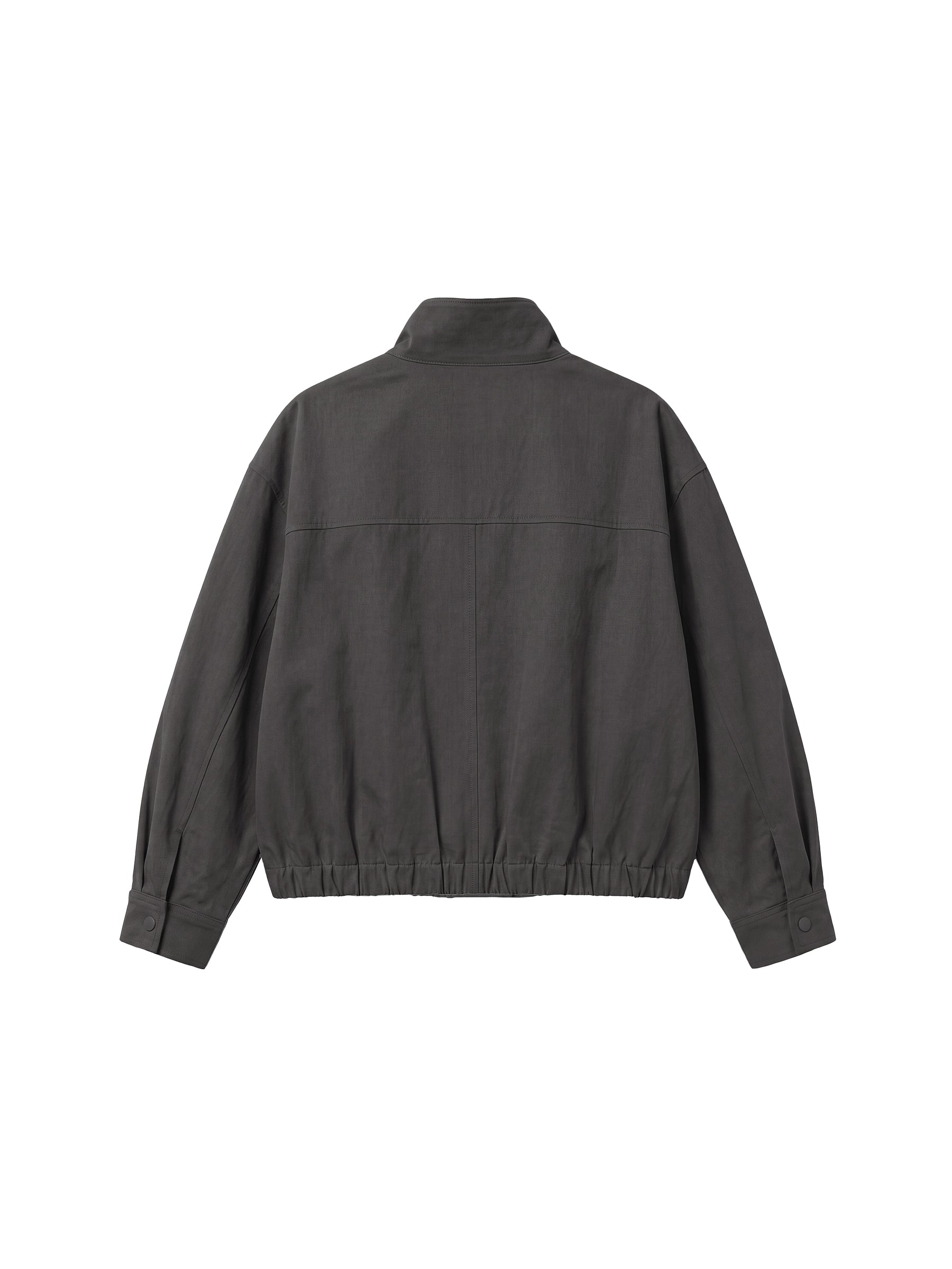 CUBIC Charcoal Cotton Utility Jacket-15