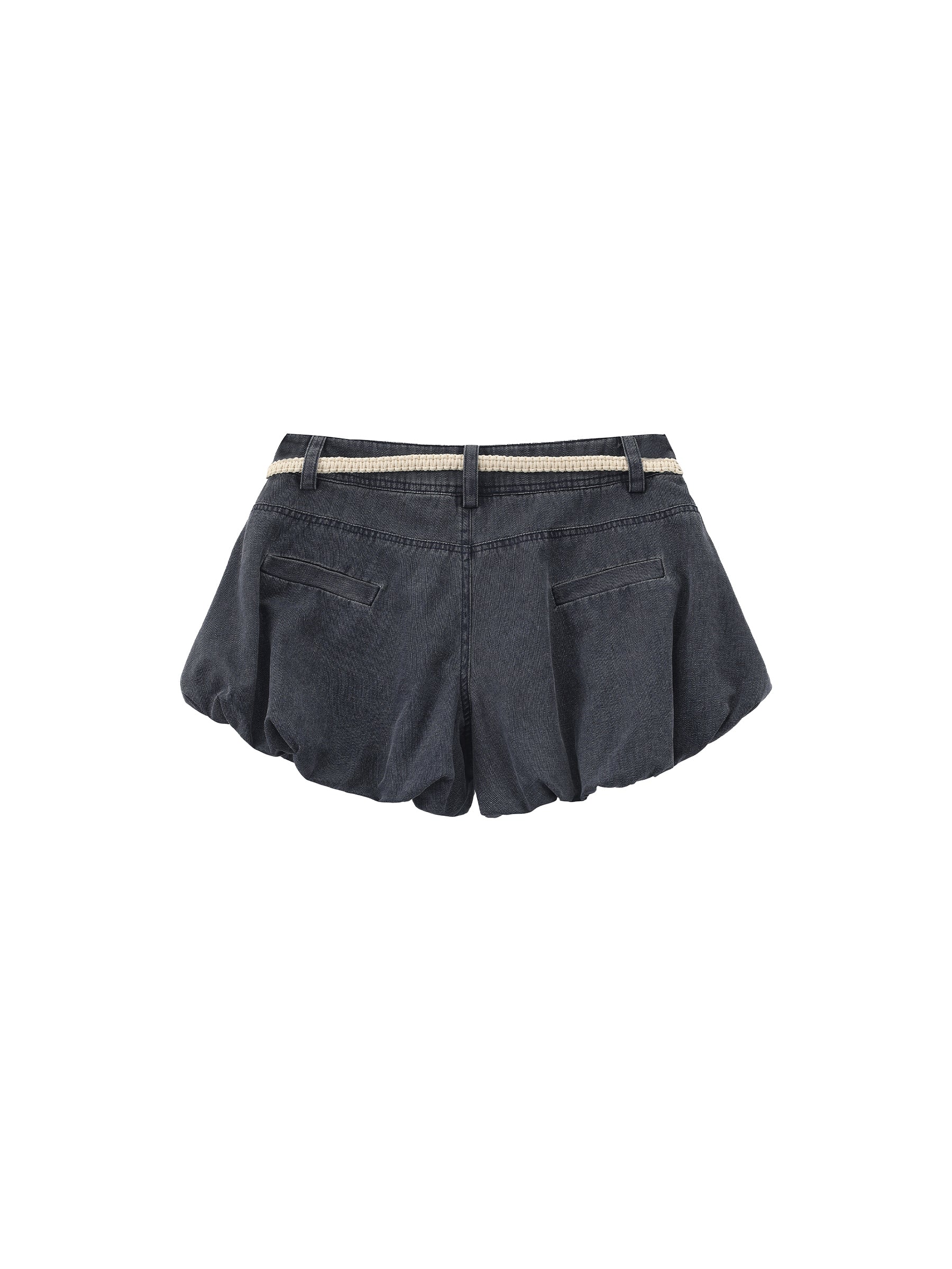 CUBIC Cotton Ruffled Bubble Shorts-15