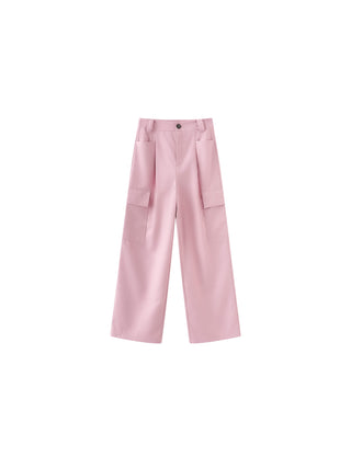 Straight Leg Cargo Trousers