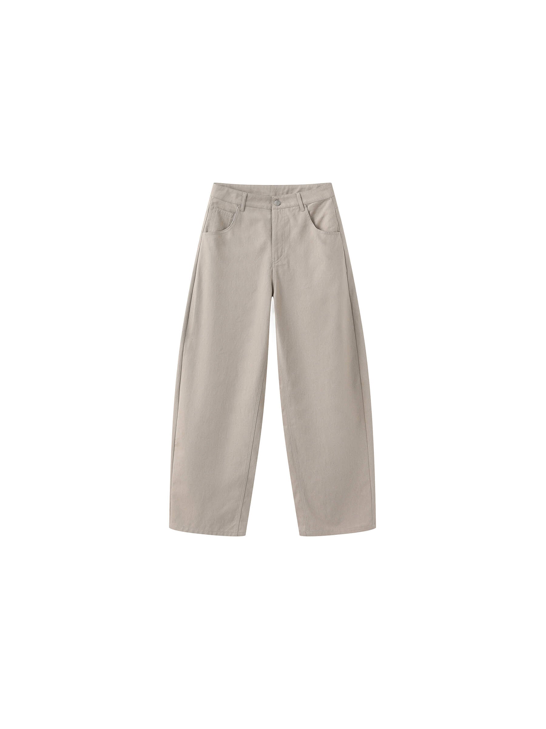 100% Cotton Draped Oversized Wide-Leg Casual Pants-13