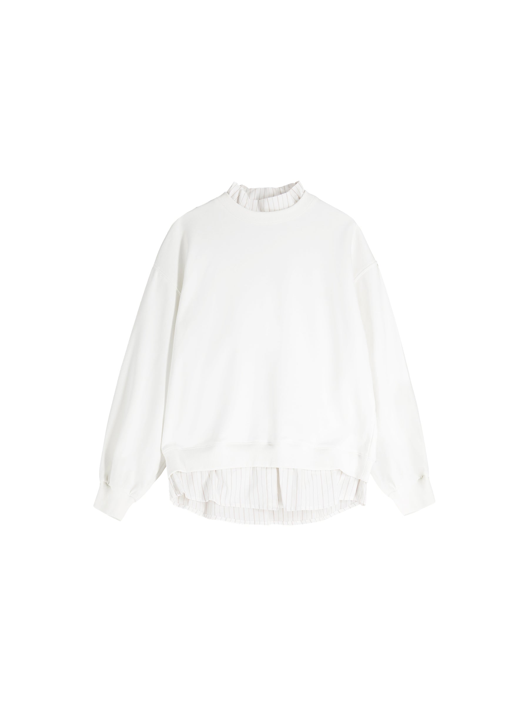Oversized Sweatshirt with Cotton Blend-15