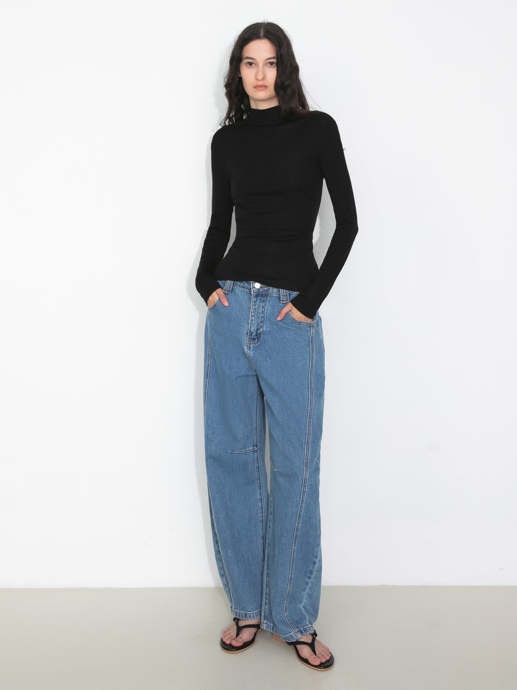 Basic Long-Sleeve Layering Top-15