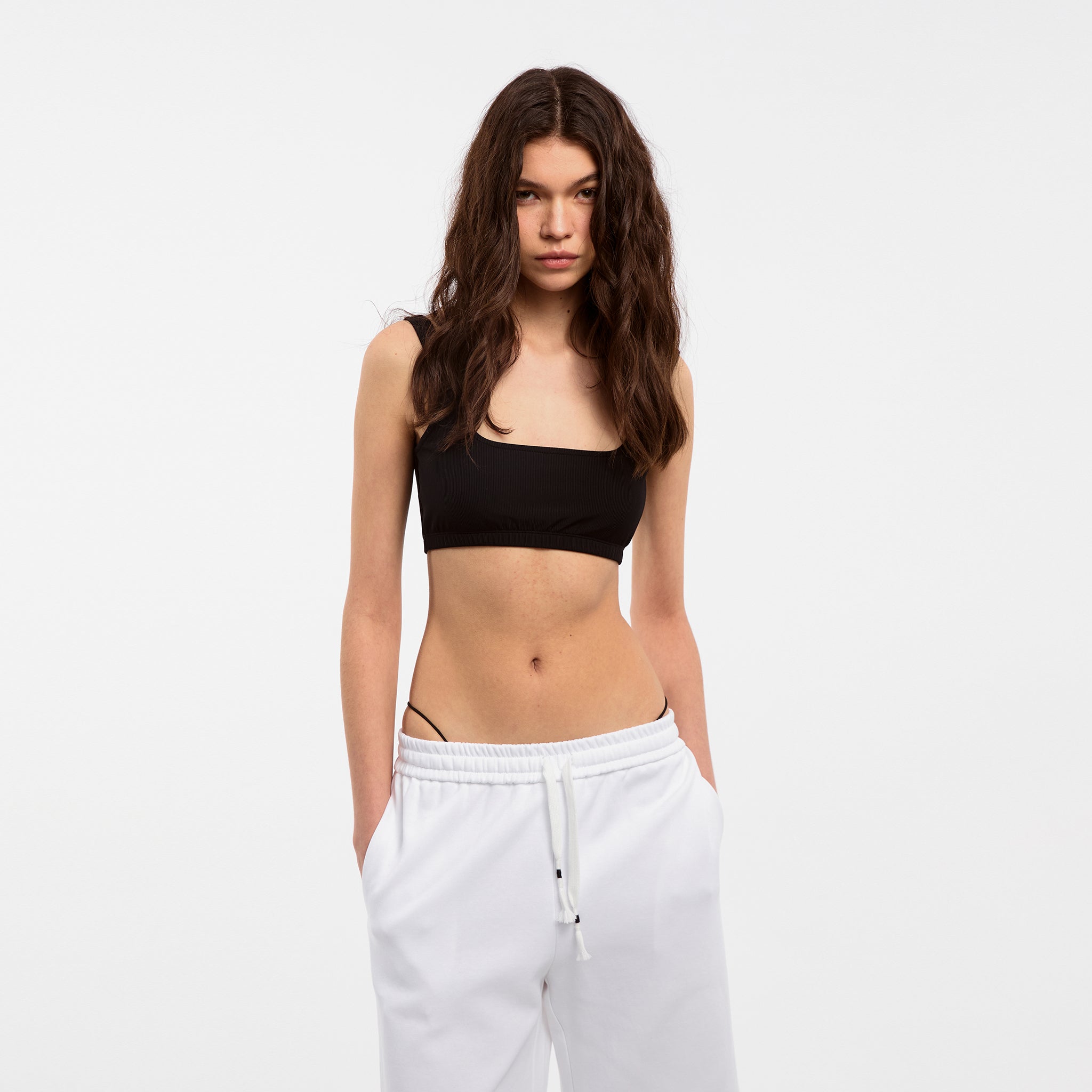 CUBIC U-neck Tank Top-15
