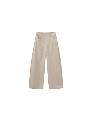 CUBIC Lyocell Straight Leg Casual Pants(Pre-order: 30days)