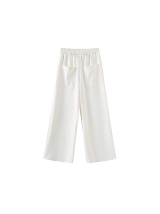 Double Drawstring Wide Leg Trousers