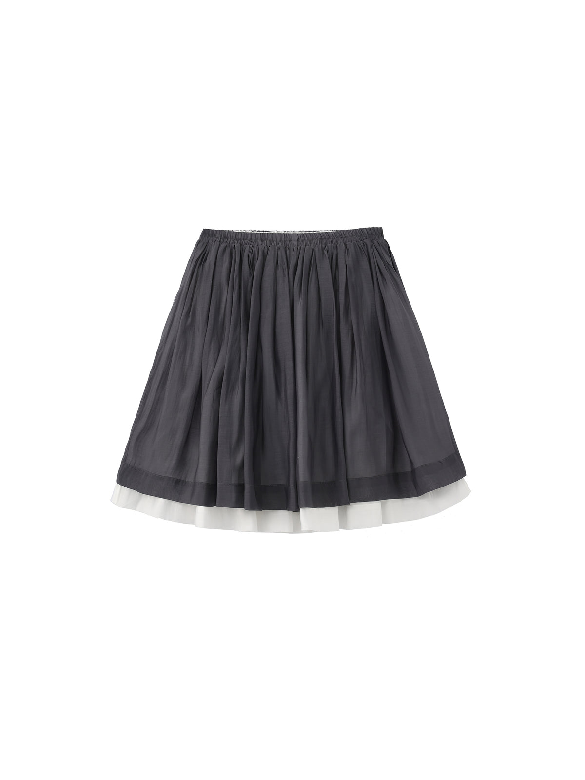 CUBIC Chic Lyocell Tiered Flare Skirt-16