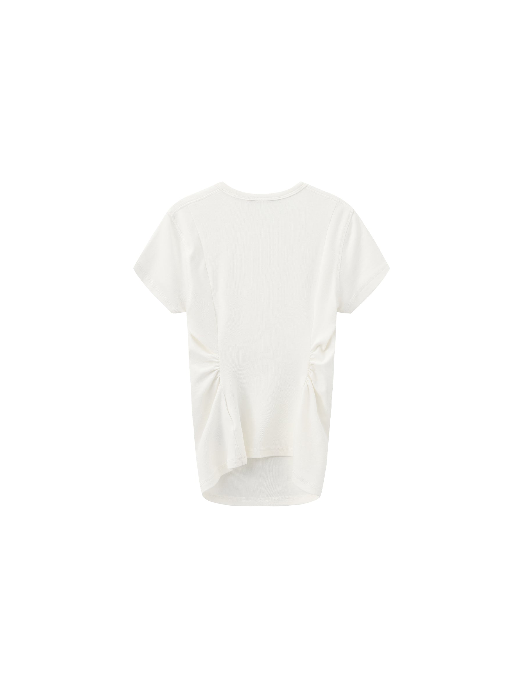 CUBIC Slim Cropped Crew Neck Top-16