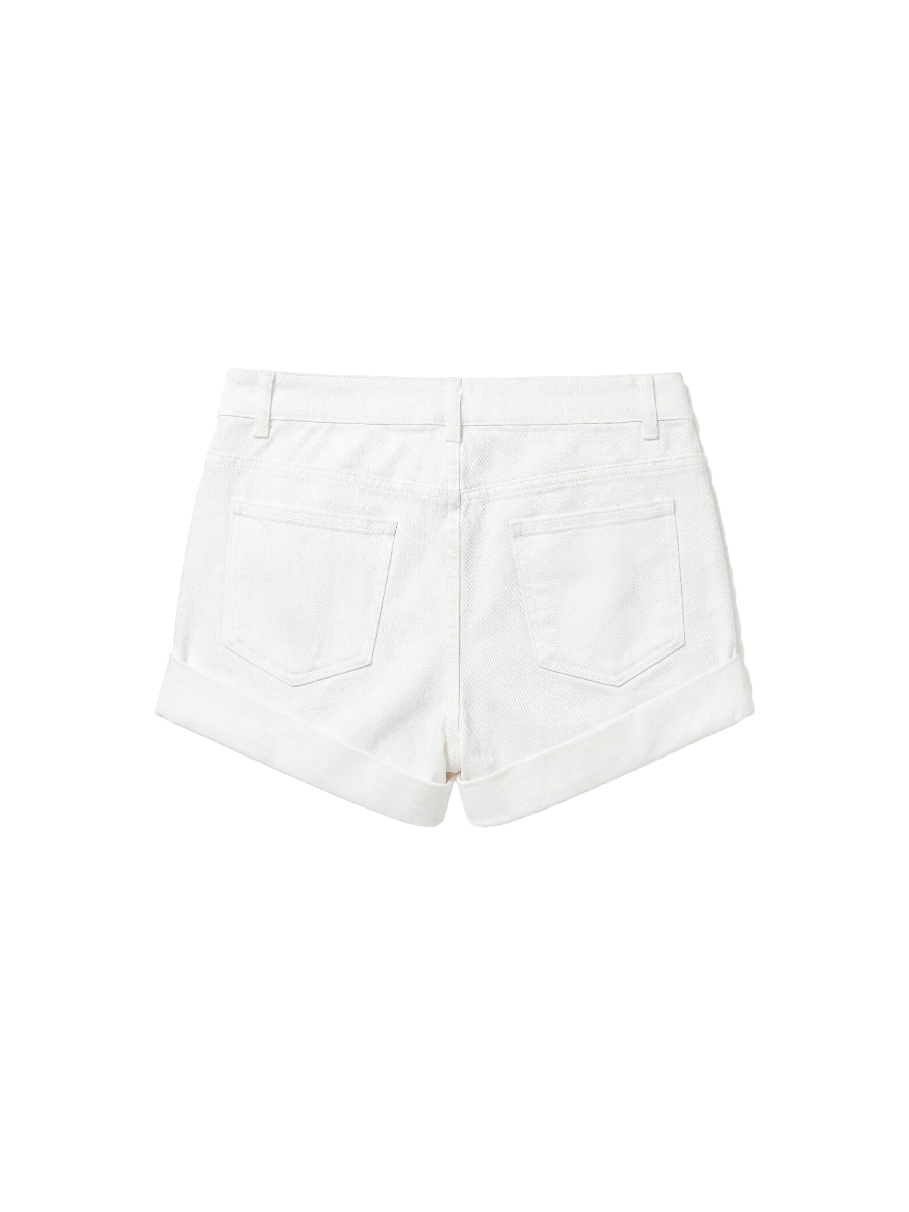 CUBIC Cotton-Blend Rolled-Cuff Utility Shorts-16