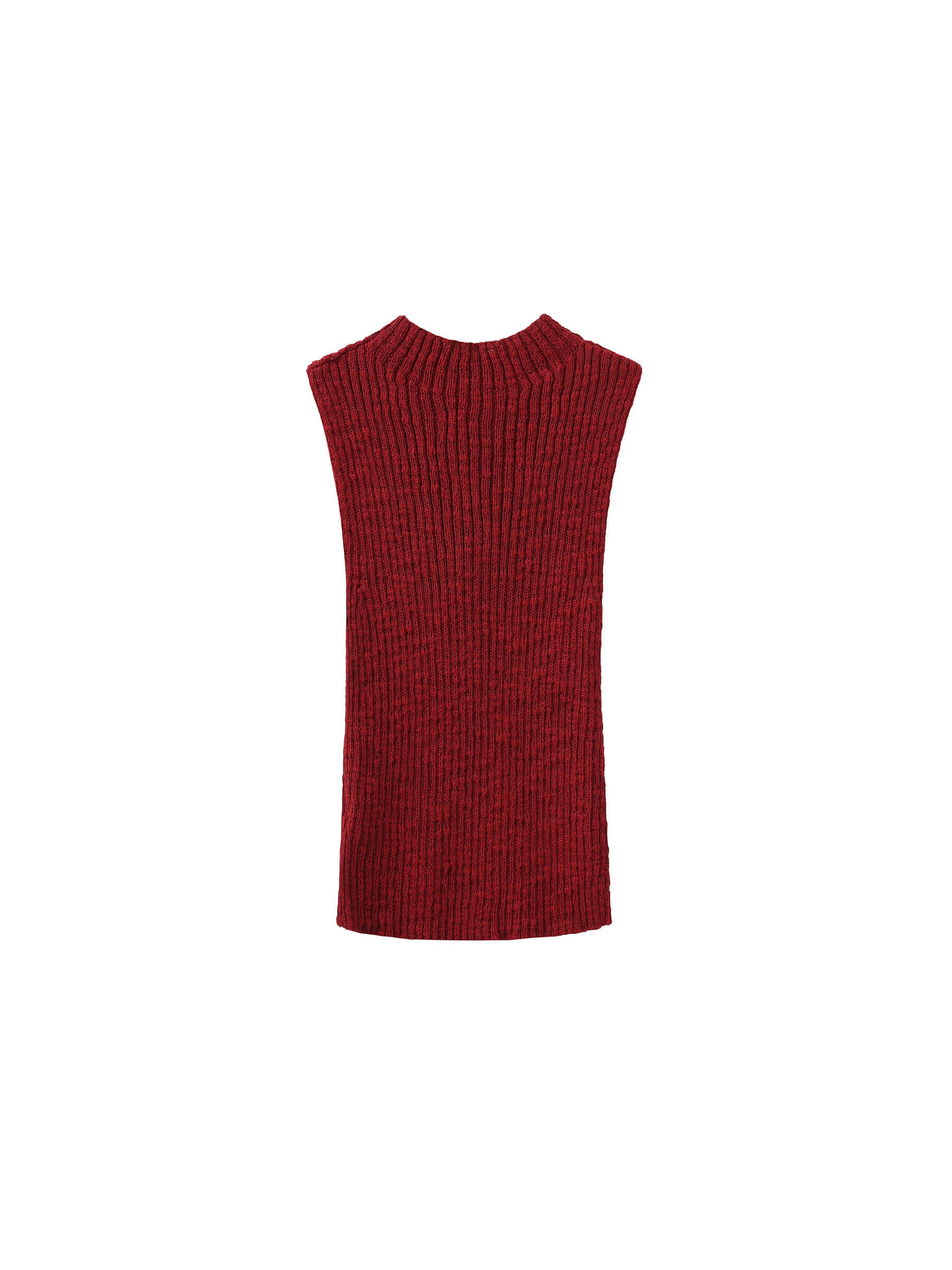 Flower 3D Sleeveless Knit Top-16
