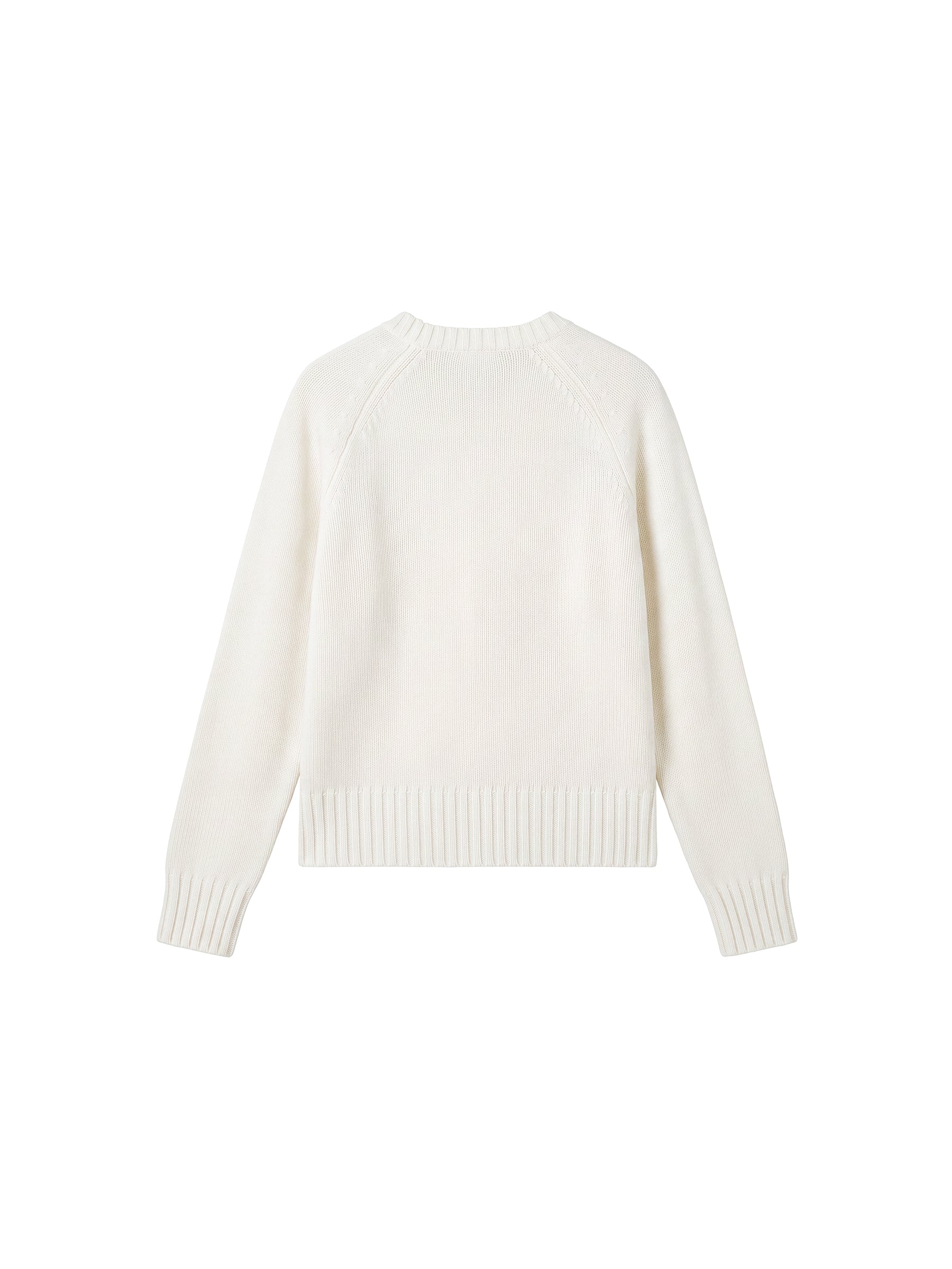 CUBIC 100% Wool Vintage Henley Neck Wool Sweater-16