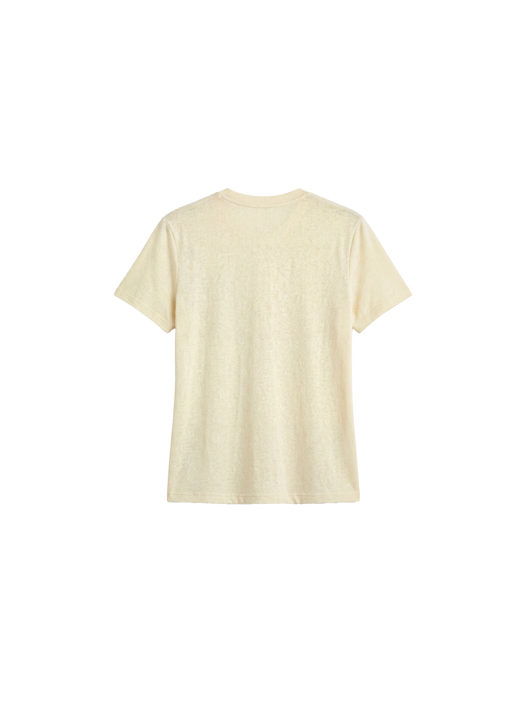 CUBIC Lyocell-Linen Blend Henley Neck Top-16