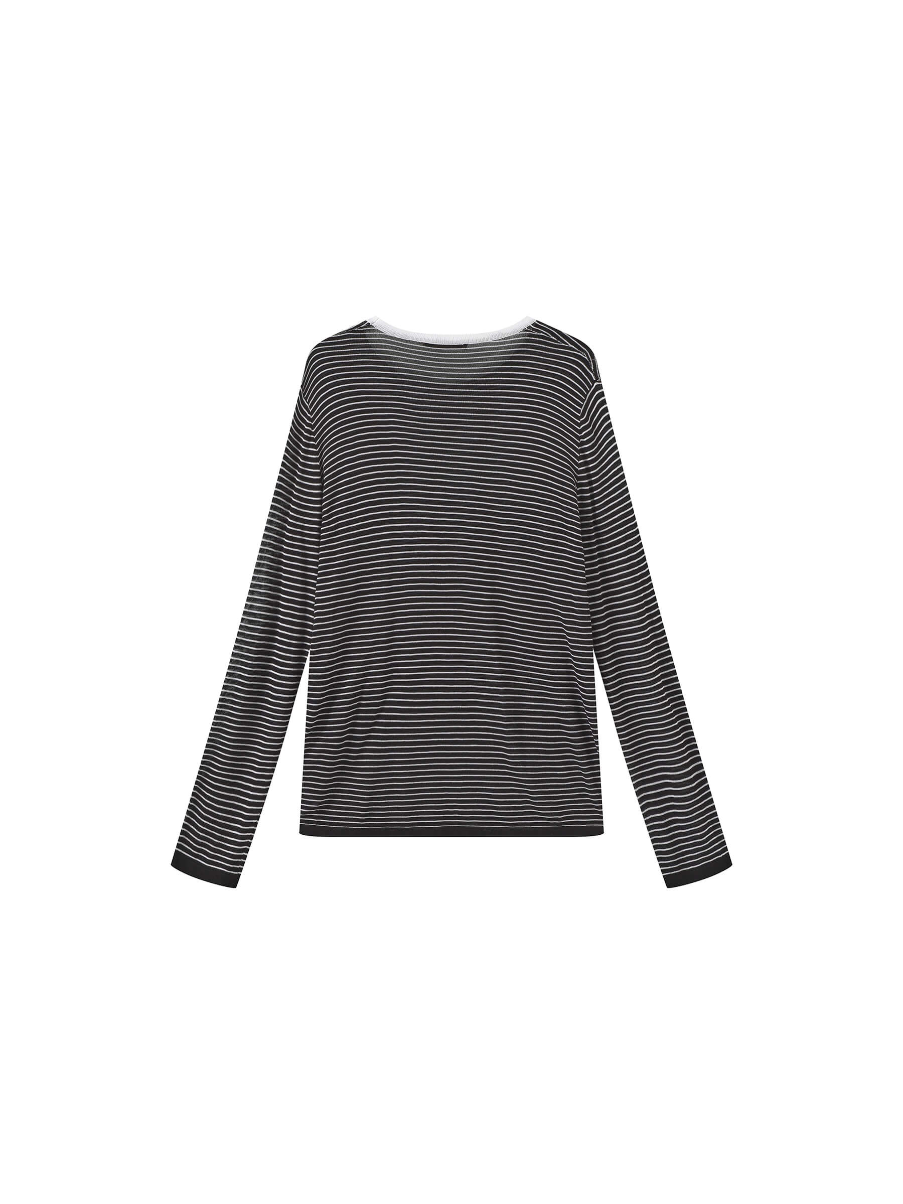 ONE BY CUBIC Thin Stripped Knitwear Jumper-18