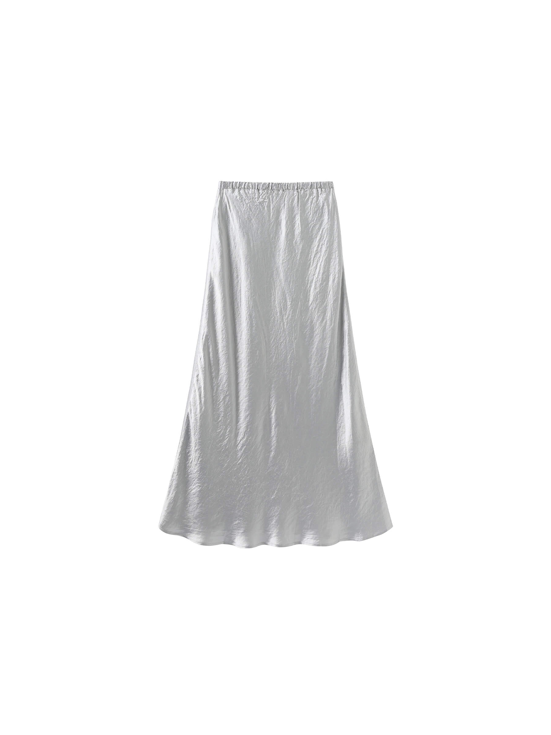 100% Heavyweight Acetate Bias Cut Skirt-19