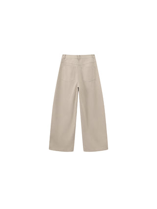 CUBIC Lyocell Straight Leg Casual Pants(Pre-order: 30days)