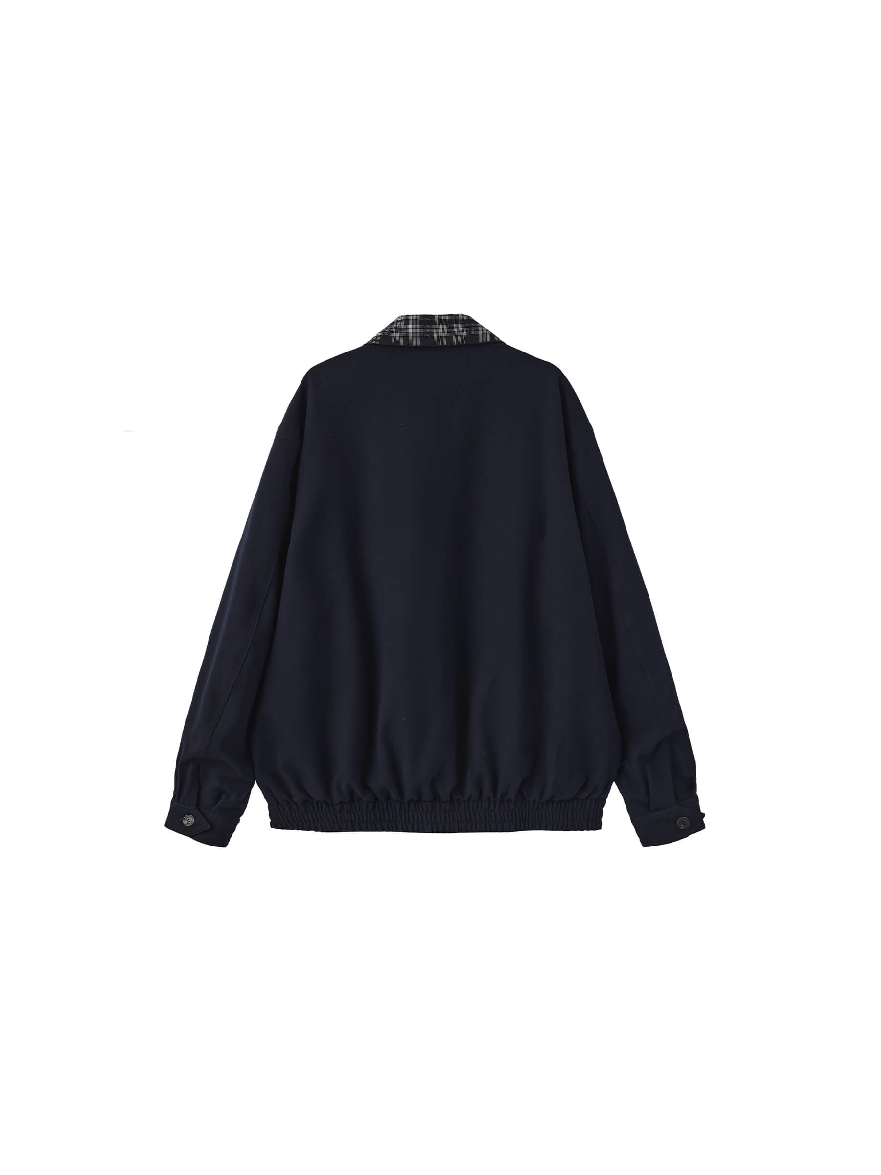 Reversible Jacket with Color-Block Collar-18