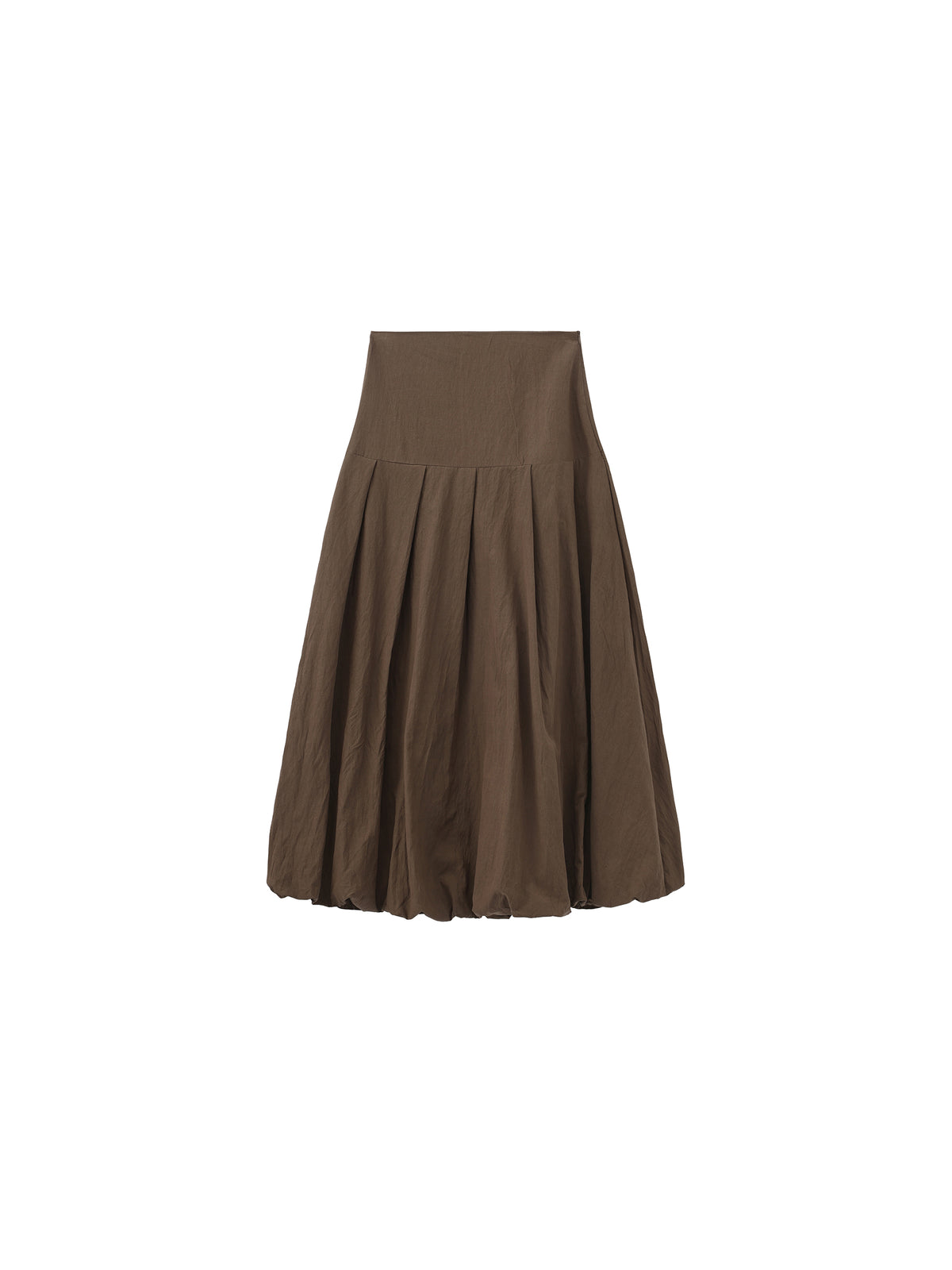 CUBIC Lyocell Pleated Tulip Skirt-16