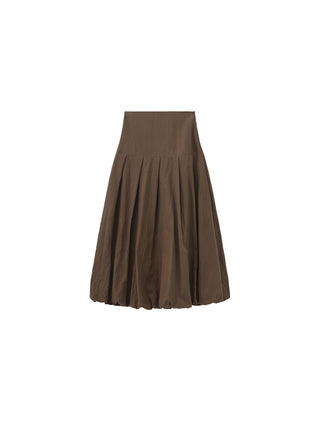 CUBIC Lyocell Pleated Tulip Skirt