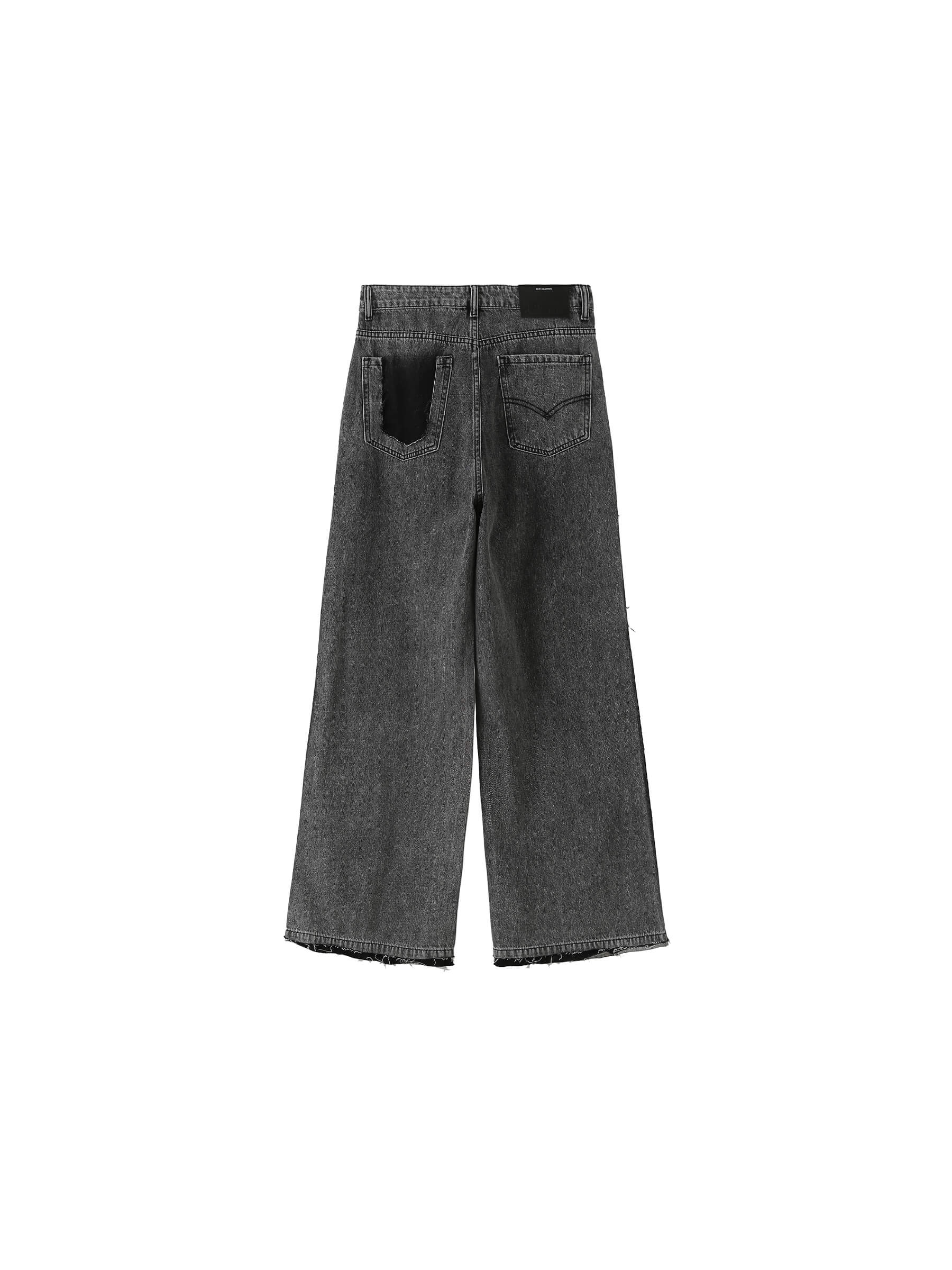 High Waist Barrel Leg Jeans-18