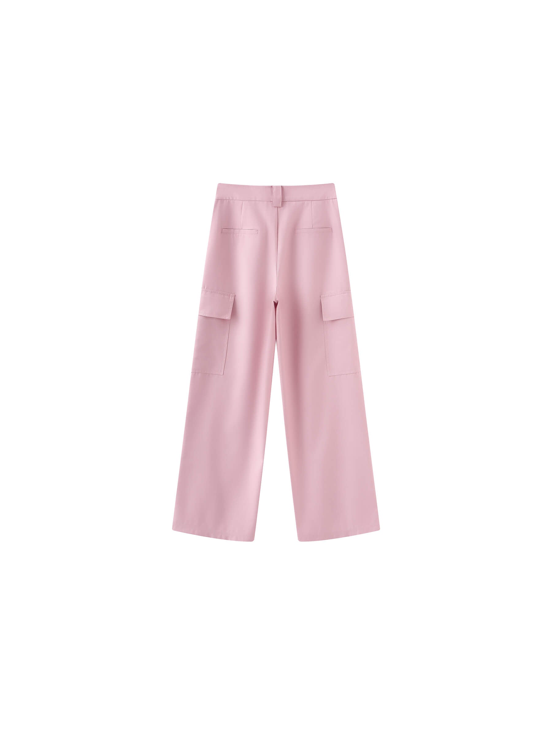 Straight Leg Cargo Trousers-18