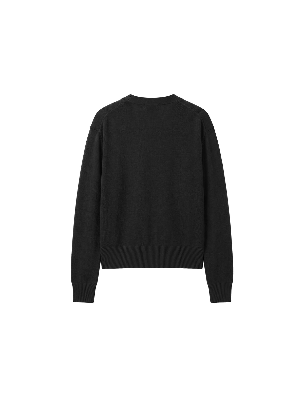 CUBIC 100% Wool V Neck Cardigan-16