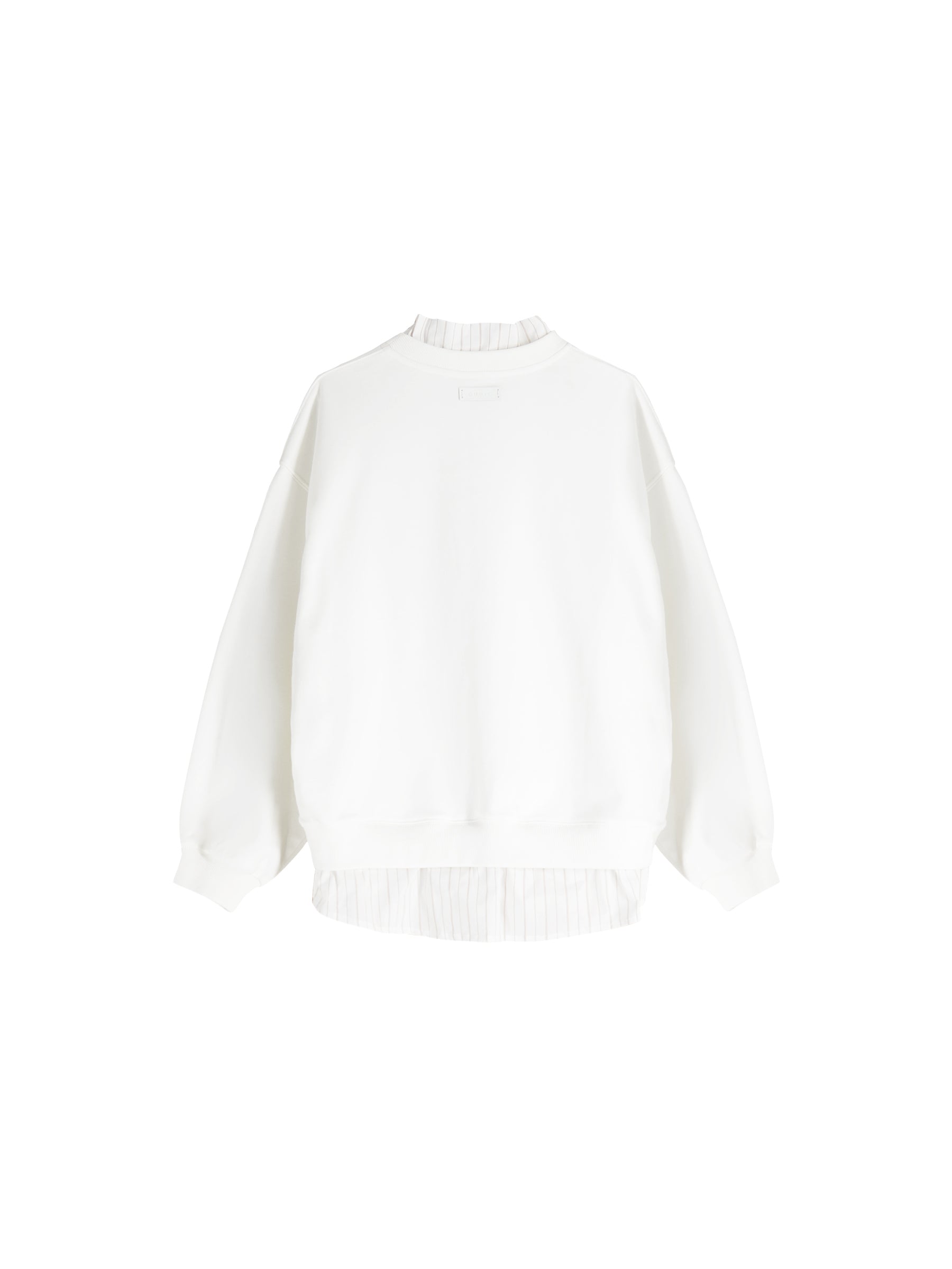 Oversized Sweatshirt with Cotton Blend-16