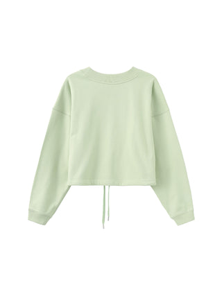 Short Basic Sweatshirt