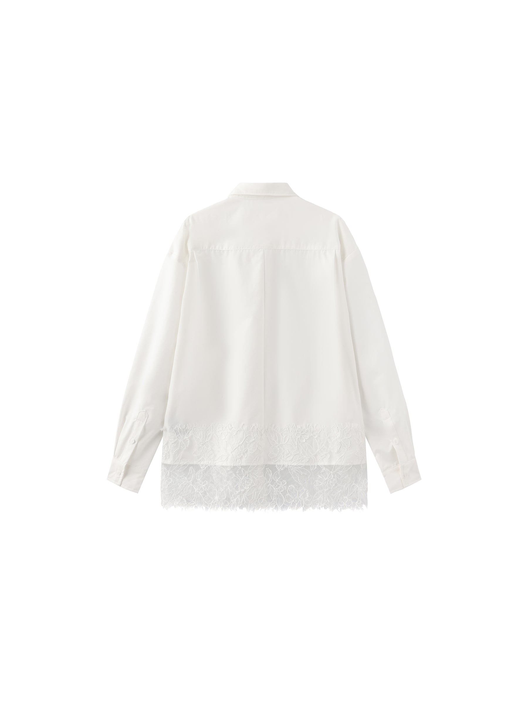 Lace Panel Shirt-16