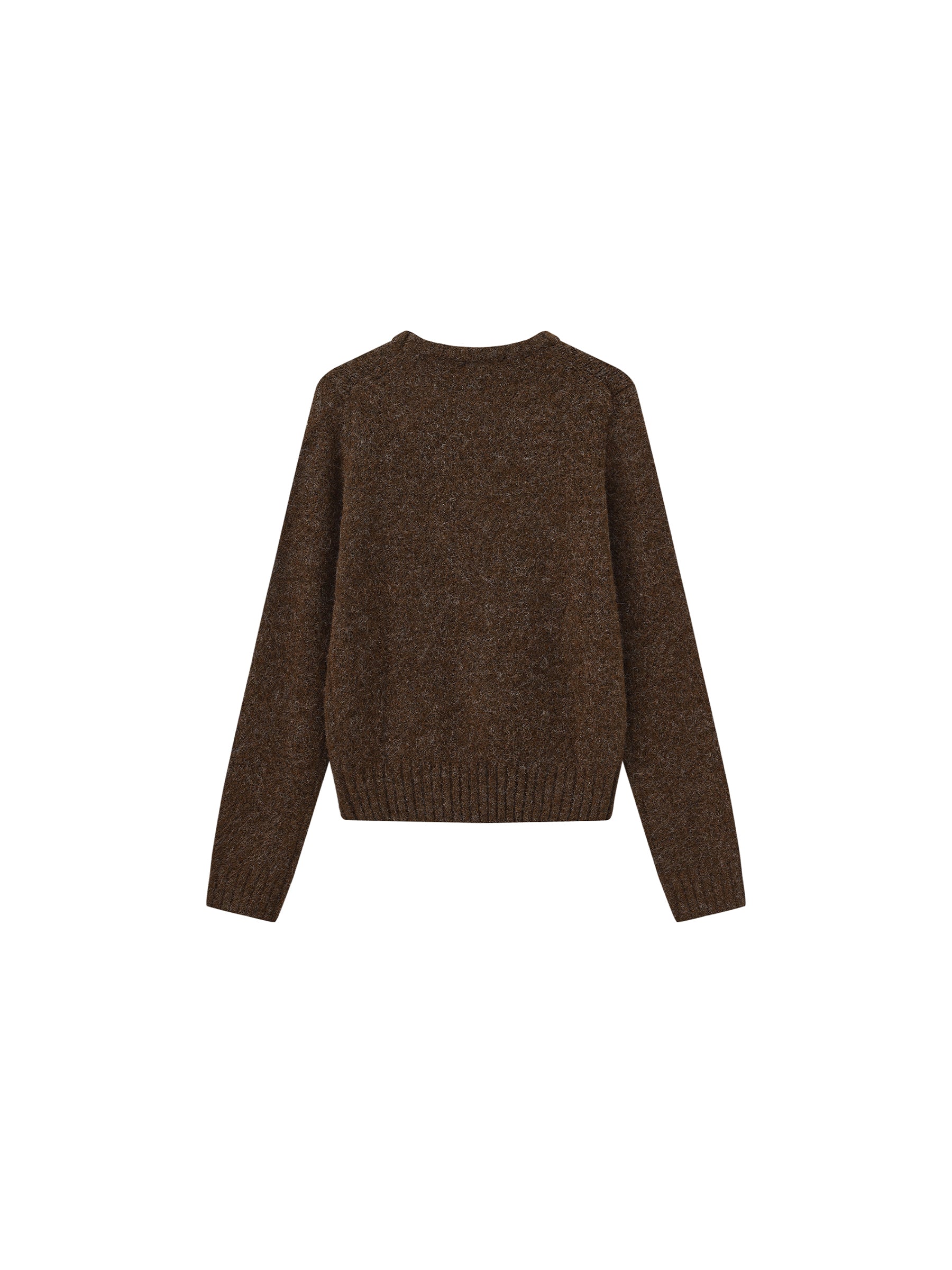CUBIC Cat Print Wool Blend Sweater-16