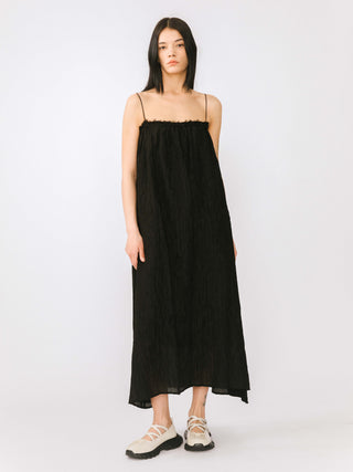 Spaghetti Strap A-line Maxi Dress