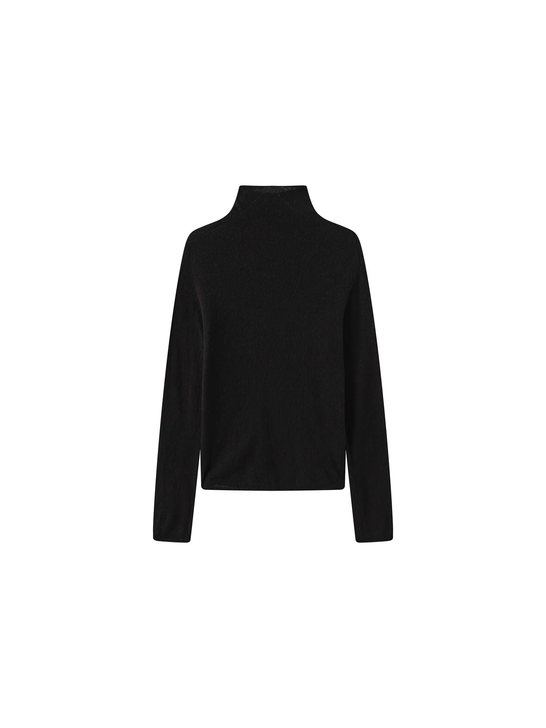 Thin Wool Long Sleeves Top-18