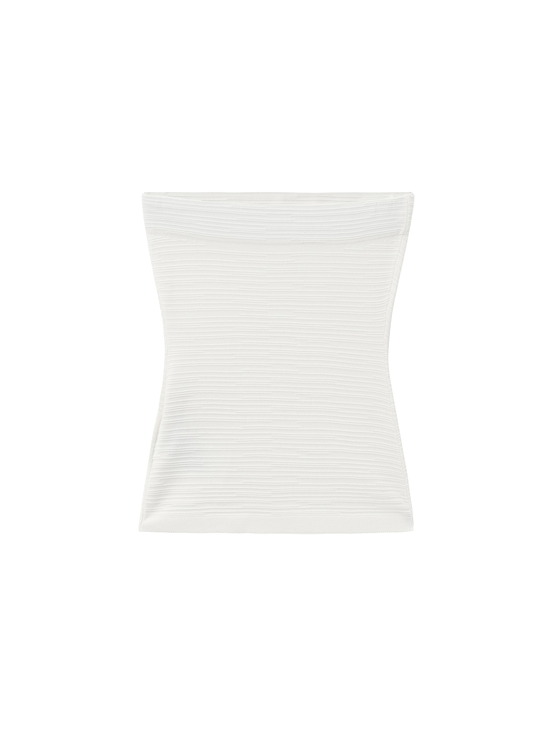 Sculpted Textured Fitted Knit Top-16